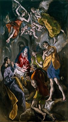 Adoration of the Shepherds, between c1612 and c1614. Creator: El Greco