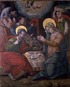 Adoration of the Shepherds by an anonymous author