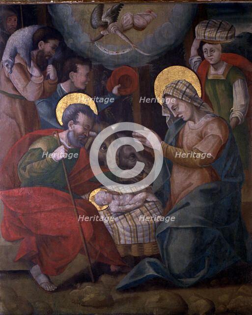  'Adoration of the Shepherds', by an anonymous author.
