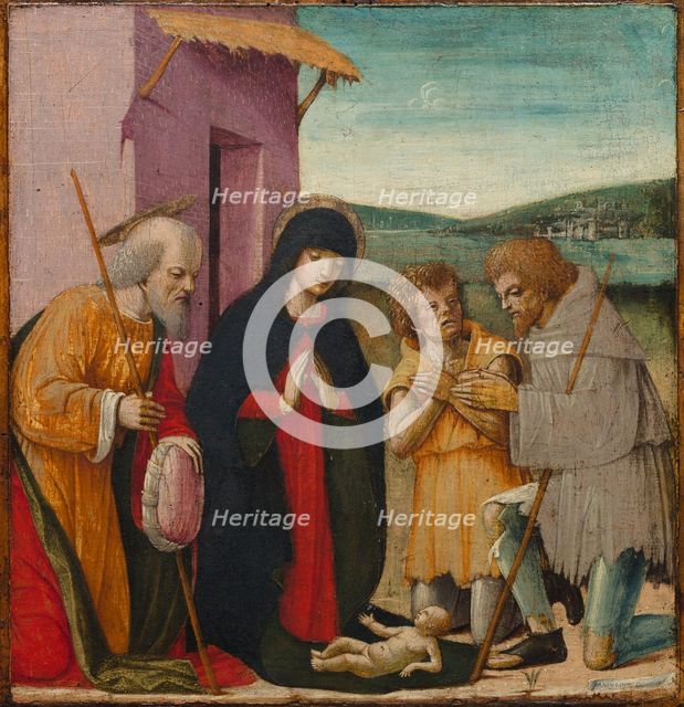 Adoration of the Shepherds, c. 1480-1500. Creator: Unknown.