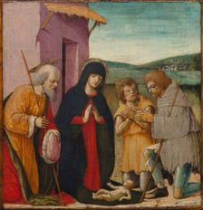 Adoration of the Shepherds, c. 1480-1500. Creator: Unknown