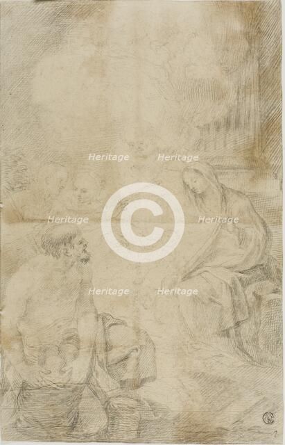 Adoration of the Shepherds, c. 1700. Creator: Donato Creti.