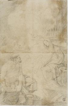 Adoration of the Shepherds, c. 1700. Creator: Donato Creti