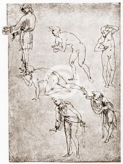 'Adoration of the Shepherds', c1478-1480.  Artist: Leonardo da Vinci