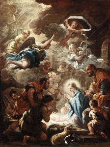 Adoration of the Shepherds, c1690-1691. Creator: Luca Giordano