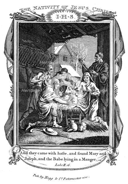 'Adoration of the Shepherds', c1808. Artist: Unknown