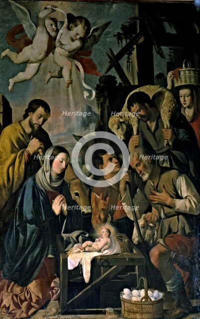 Adoration of the Shepherds', oil on canvas.