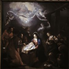 Adoration of the Shepherds oil Painting by Francisco Camilo
