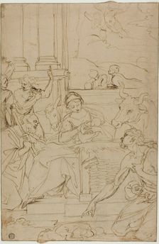 Adoration of the Shepherds, n.d. Creator: Unknown