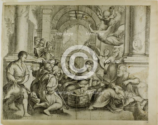 Adoration of the Shepherds, n.d. Creator: Unknown.
