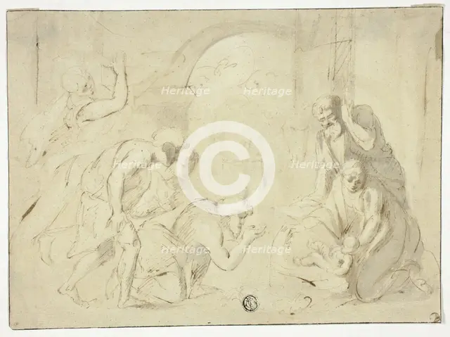 Adoration of the Shepherds, n.d. Creator: Unknown.