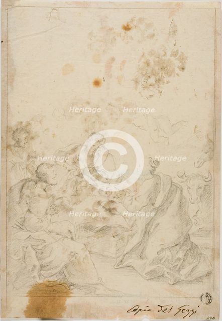 Adoration of the Shepherds, n.d. Creator: Unknown.