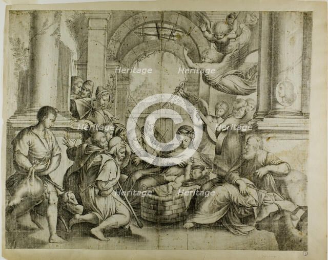 Adoration of the Shepherds, n.d. Creator: Unknown.