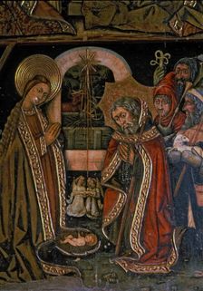 Adoration of the Shepherds side table of the altarpiece of Saint Michael, from the church of …