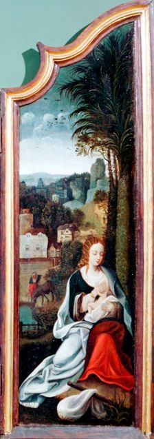Adoration of the Shepherds triptych, late 15th-early 16th century. Artist: Cornelius Engebrechtsz