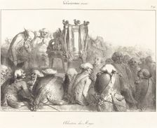 Adoration des Mages, 1831. Creator: Unknown