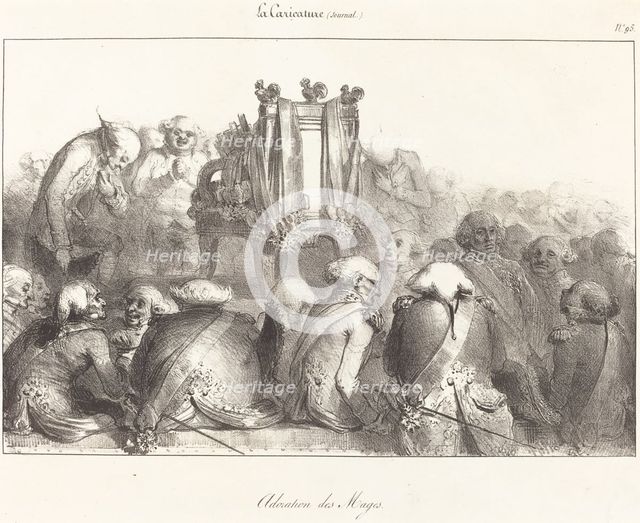 Adoration des Mages, 1831. Creator: Unknown.