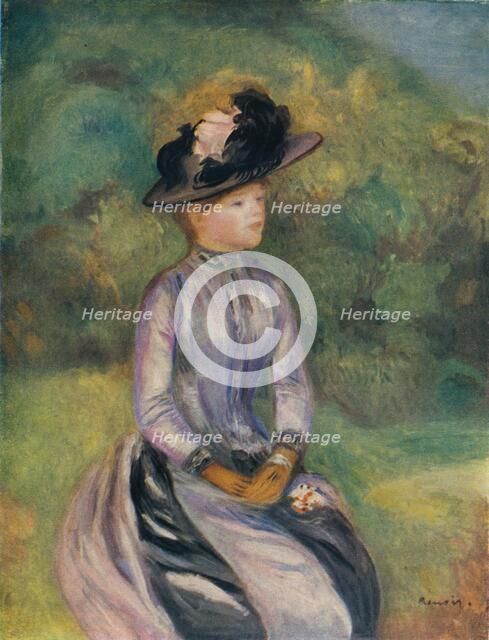 Adrenne, c1878, (1938). Artist: Pierre-Auguste Renoir