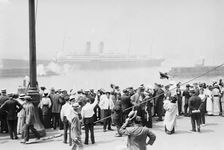 ADRIATIC sailing, between c1910 and c1915. Creator: Bain News Service