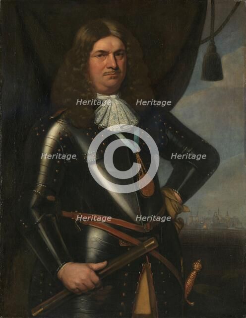 Adriaen Banckert (c 1620-1684), Vice Admiral of Zeeland, 1673. Creator: Hendrick Berckman.