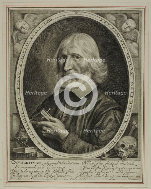 Adriaen Motmans, n.d. Creator: Cornelis de Visscher.
