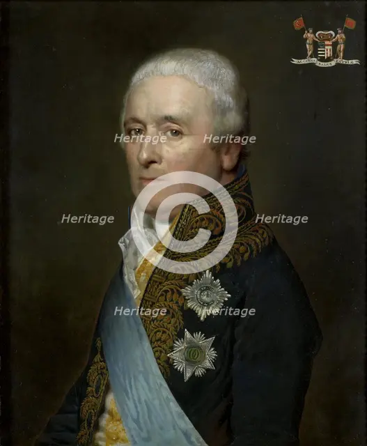 Adriaen Pieter Twent (1745-1816), Count of Rosenburg, Minister of Inland Waters, Minister of the Int Creator: Willem Bartel van der Kooi.