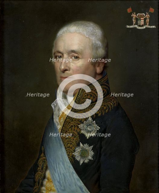 Adriaen Pieter Twent (1745-1816), Count of Rosenburg, Minister of Inland Waters, Minister of the Int Creator: Willem Bartel van der Kooi.