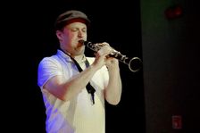 Adrian Cox (Rythme Futur), Birley Centre, Eastbourne, East Sussex, Sep 2015. Artist: Brian O'Connor