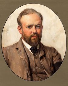 Adrian Stokes, RA, 1888. Creator: Theodore Blake Wirgman
