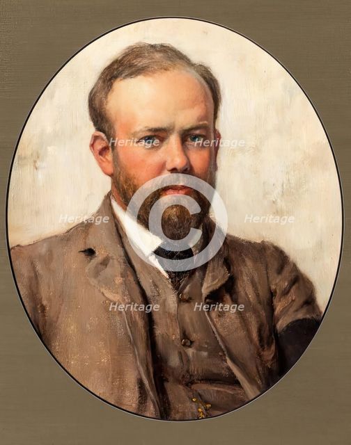 Adrian Stokes, RA, 1888. Creator: Theodore Blake Wirgman.