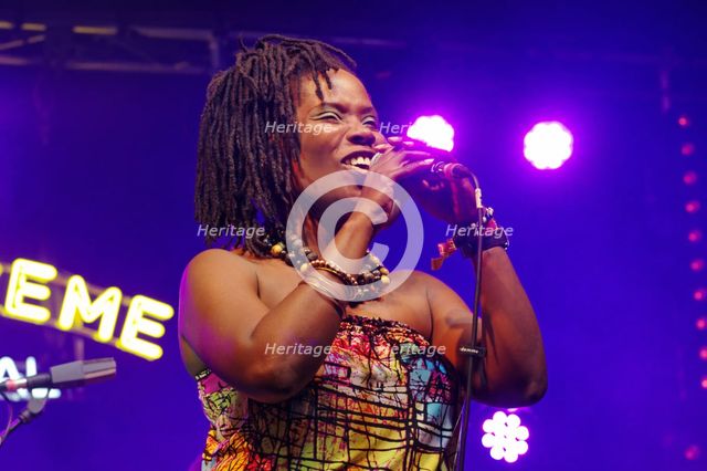 Adriana Lord, Love Supreme Jazz Festival, Glynde Place, East Sussex, 2015. Artist: Brian O'Connor.