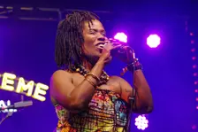 Adriana Lord, Love Supreme Jazz Festival, Glynde Place, East Sussex, 2015. Artist: Brian O'Connor