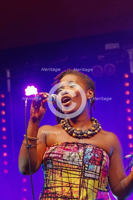 Adriana Lord, Love Supreme Jazz Festival, Glynde Place, East Sussex, 2015. Artist: Brian O'Connor.