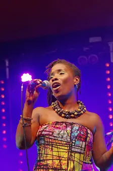 Adriana Lord, Love Supreme Jazz Festival, Glynde Place, East Sussex, 2015. Artist: Brian O'Connor