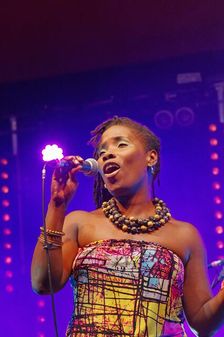 Adriana Lord, Love Supreme Jazz Festival, Glynde Place, East Sussex, 2015. Artist: Brian O'Connor