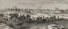 Adrianople (at present, Edirne), capital of the Ottoman Empire from 1369 to 1453, 1878. Creator: Enrique Alba