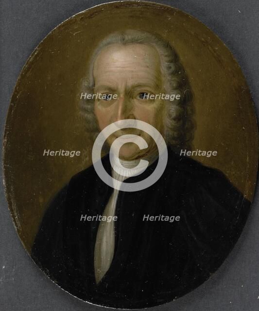 Adrianus van Royen (1704-79), professor of medicine and herbalism at Leiden, c.1730-c.1770.  Creator: Anon.