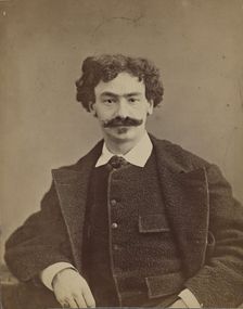 Adrien Marx, Figaro, 1861-1869. Creator: Nadar