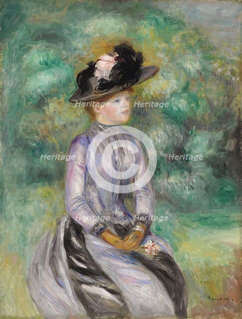 Adrienne, ca 1878. Artist: Renoir, Pierre Auguste (1841-1919)