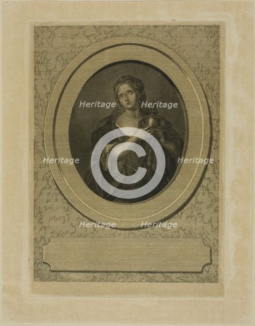 Adrienne Lecouvreur, n.d. Creator: Jean-Baptiste de Grateloup.
