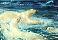Adrift, c1905. Creator: John MacAllan Swan