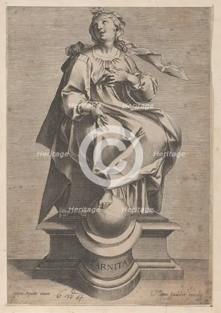 Aetarnitas, 1614-50. Creator: Marcus Christoph Sadeler.