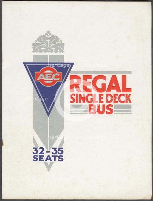 AEC Motoring engineering, 1950s. Artist: Unknown