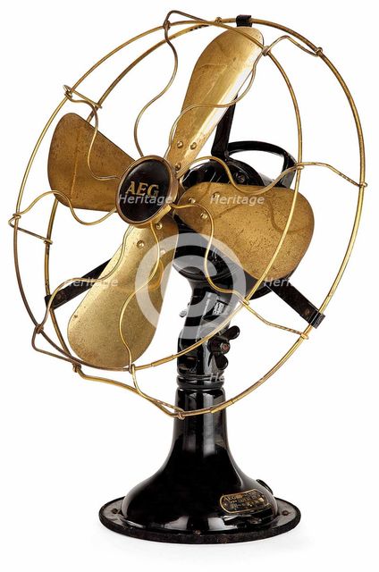AEG Mechanical Fan. Artist: Behrens, Peter (1868-1940)