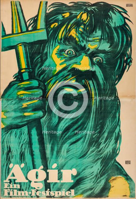 Aegir. Ein Film-Festspiel, 1918. Creator: Oppenheim, Louis (1879-1936).