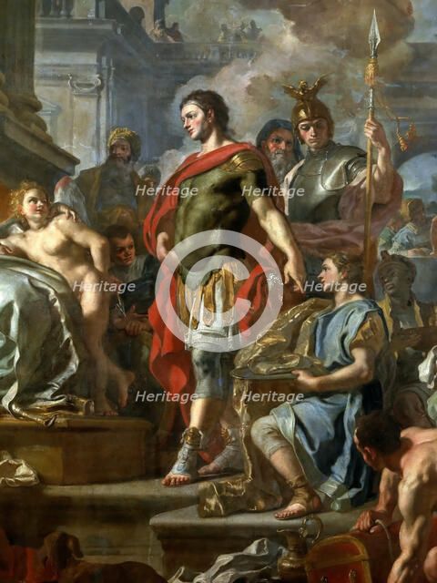 Aeneas and Dido, 1739-1740. Creator: Solimena, Francesco (1657-1747).