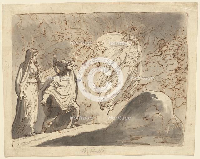 Aeneas in the Underworld, 1780/1820. Creator: Unknown.