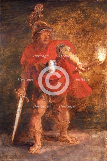 Aeneas in the underworld, c1600-1640. Creator: Peter Paul Rubens.