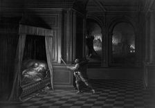 Aeneas Rescuing Anchises from Burning Troy, 1605/20. Creator: Hendrik van Steenwyck II