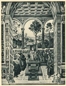 Aeneas Silvus Piccolomini at the Court of James I of Scotland (1946). Creator: Unknown